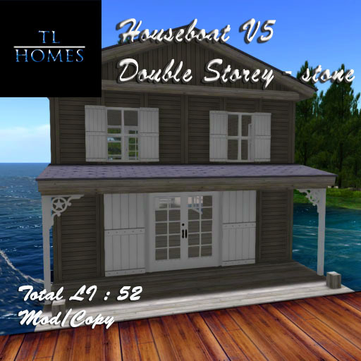 CB Houseboat V5 (d/s) Stone Boxed