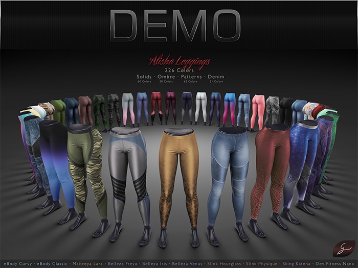Gulabi [Alisha] Leggings - DEMO
