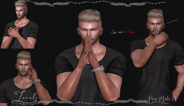 .:: LoVeLy ::. Pose Male 01 