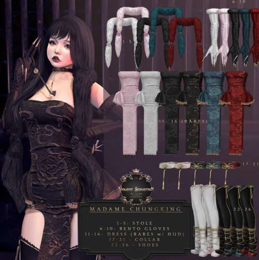 Violent Seduction - Madame Chungking Shoes (Pink)