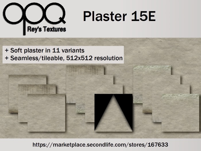 Rey's Plaster 15E - Soft plaster texture with lots of shading/grunginess options