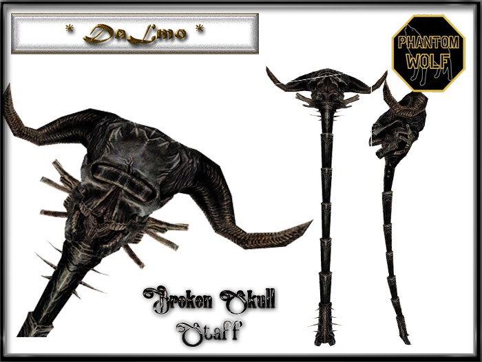 *Dalmo* Broken Skull STaff (FULL) Empaque