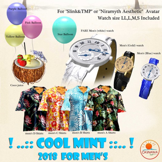 Men's (Blue) watch ver1.01