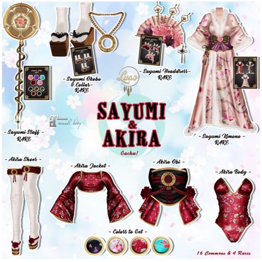 Luas Sayumi Okobo & Collar RARE