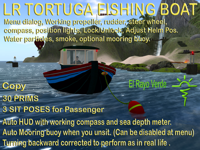 LR TORTUGA Fisher Boat