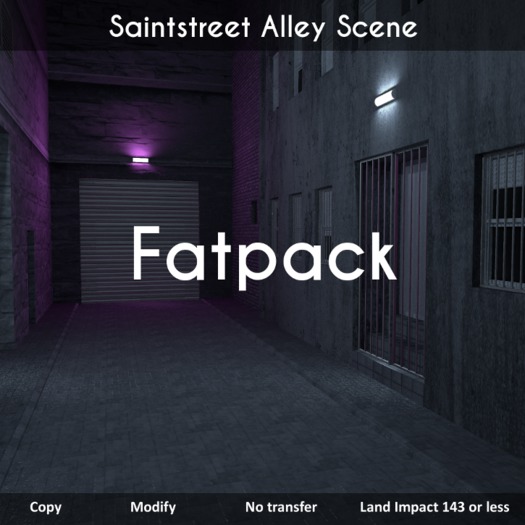 Saintstreet Alley Scene FATPACK (Wear me)