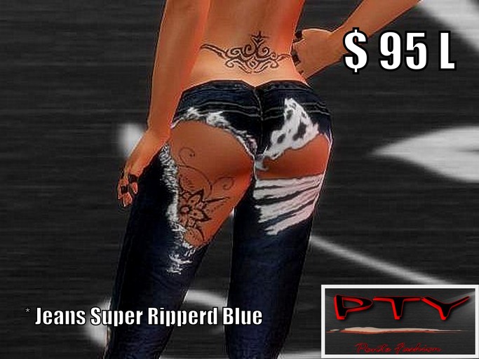 **PTY** Jeans Super Ripper Blue