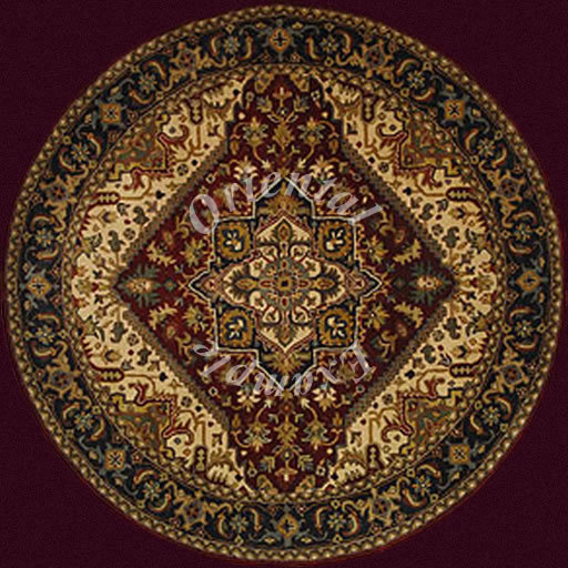 DC Western round rug 7 BOXED (add)