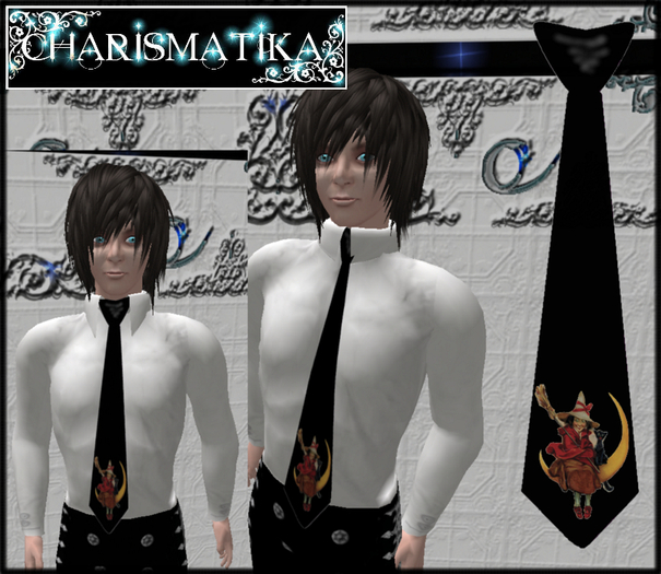 *Charismatika* Bound- Necktie - Vintage Witch