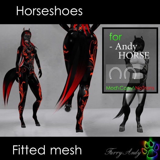 Furry Andy - Andy Horse - Horseshoes