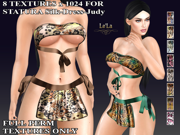 STATURA Silk-Dress-Judy Textures Pack 1