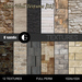 Stone wall textures 01