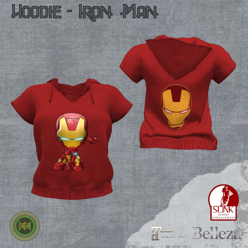 RWD - Hoodie Iron Man