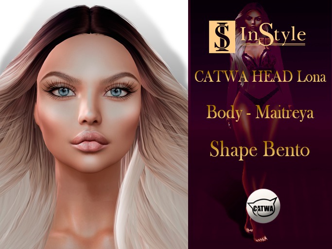 InStyl -AMELIA- BENTO SHAPE FOR LONA CATWA HEAD