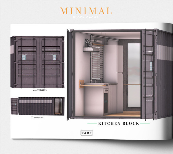 MINIMAL - Block Kitchen RARE