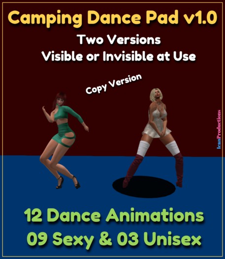 Camping Dance Pad v1.0 Visible & Invisible
