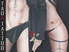 Taox market tattoo belly small hidden kiss