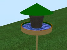 BIRD FEEDER - 3 prims LI