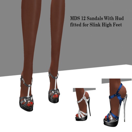 TTCMD MDS 12 Sandals High Feet w Hud