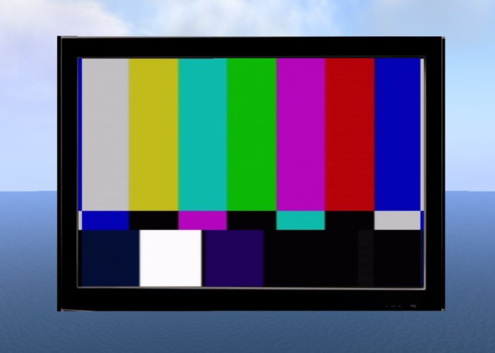 Thin Flat Screen LCD Panel TV