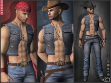 CA SIGNATURE BELLEZA SLINK RODEO OUTFIT BLUE LIGHT