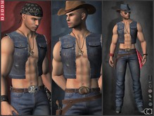 CA SIGNATURE BELLEZA SLINK RODEO OUTFIT BLUE