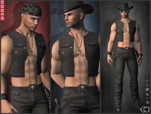 CA SIGNATURE BELLEZA SLINK RODEO OUTFIT BLACK