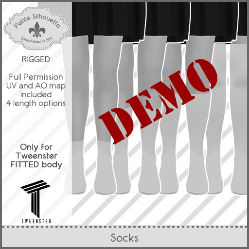 [PS] Full Perm Mesh - Socks DEMO