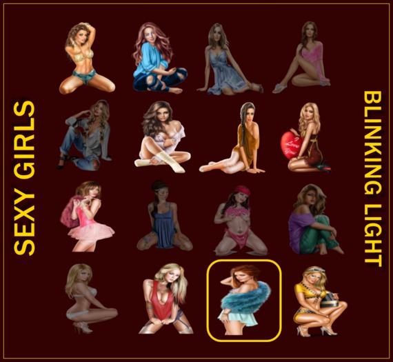 Sexy Girl Blink Texture - Girl 15
