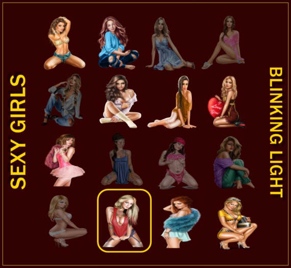 Sexy Girl Blink Texture - Girl 14