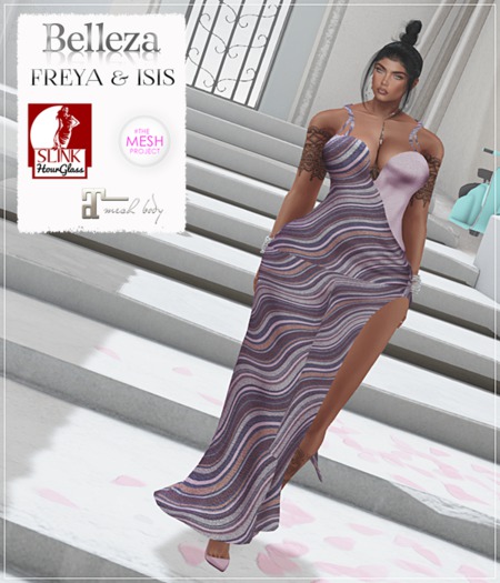 HautePinay [RETRO CHIC PINK] Maxi Dress 1