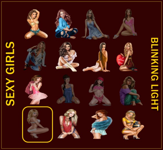 Sexy Girl Blink Texture - Girl 13