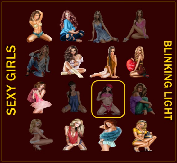 Sexy Girl Blink Texture - Girl 11
