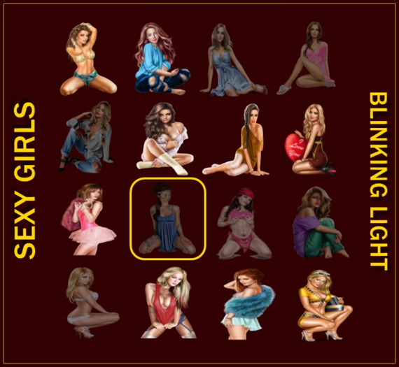 Sexy Girl Blink Texture - Girl 10