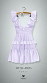 -Pixicat- Ruffle Dress (Lilac)