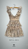 -Pixicat- Ruffle.Dress (Leopard)