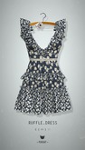 -Pixicat- Ruffle Dress (Daisies)