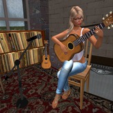 Guitar Playing Chair Animation with F/M sits v3
