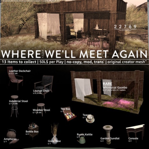 22769 - Wooden Stool - COMMON