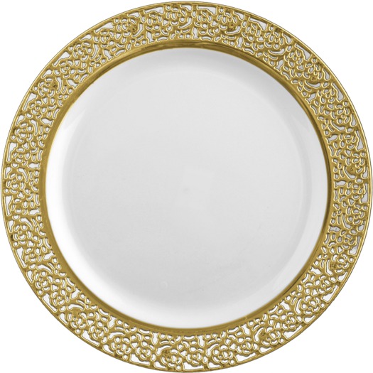 Gold Serving Plater Texture CMT