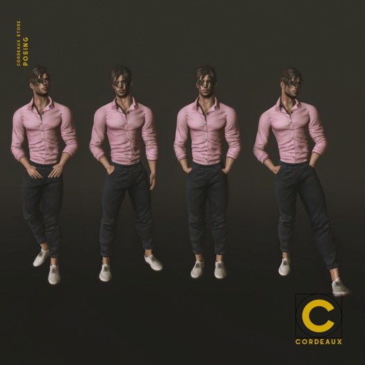 CORDEAUX || Bento Pack of 4 Poses + Bonus | Posing