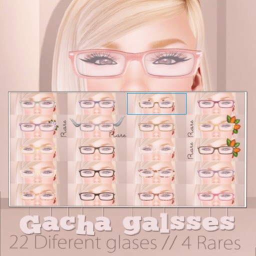 Mesh HIp Glasses ::Una:: forest RARE