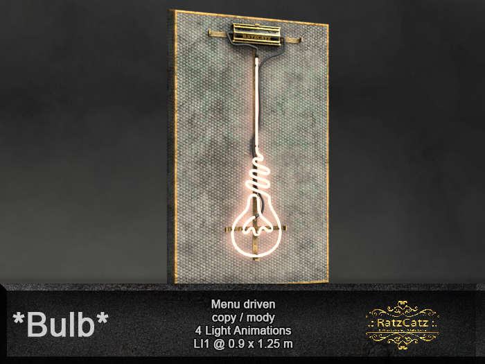 .: RatzCatz :. Neon Sign Wall *Lightbulb*