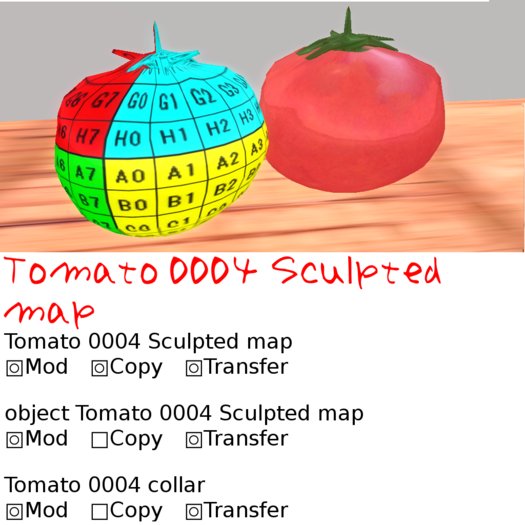 Tomato 0004 Sculpted map full