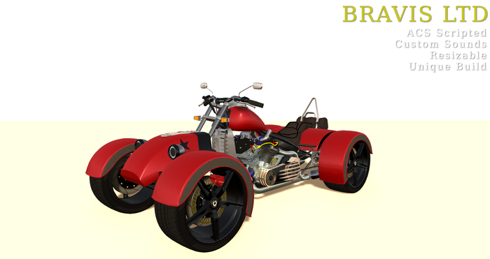 Bravis Q900 Quad Red