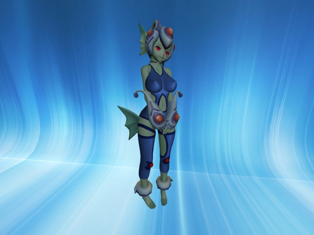 Kemono Ranamon +Kemono fitted outfit