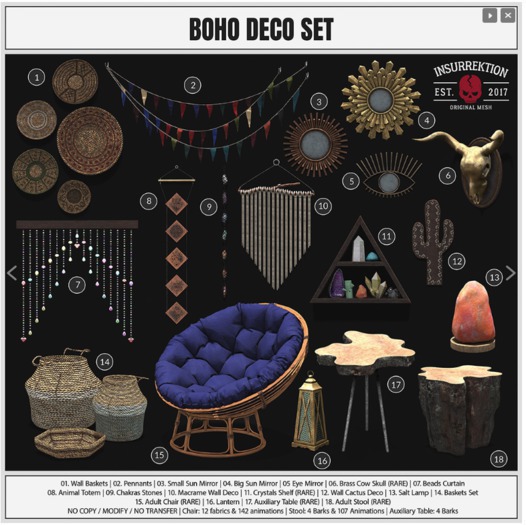 [IK] Boho Deco - 16. Lantern - COMMON