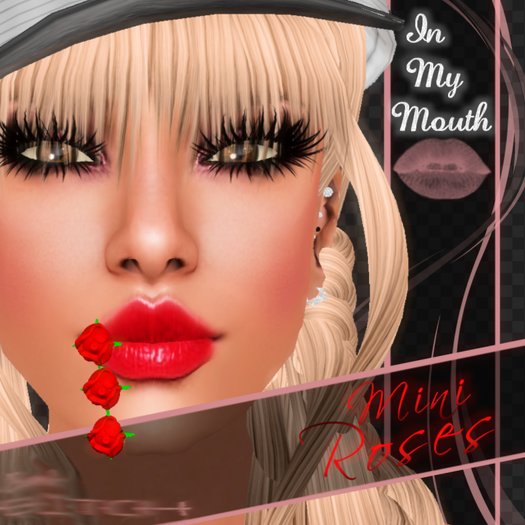 <<BB>> Acc. In my Mouth - - Mini Rose 