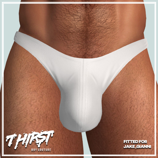 THIRST-Caged Jock-White