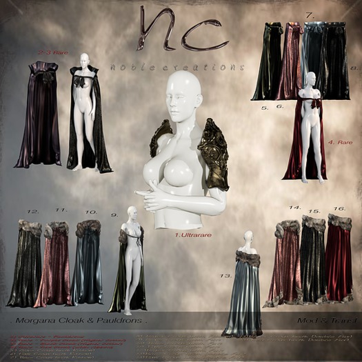 [NC] - Morgana - COMMON 8 Black+ Ribbon